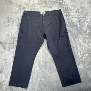 Wrangler‎ Authentics Cargo Pants Men's Size 44x30 Dark Blue Pants